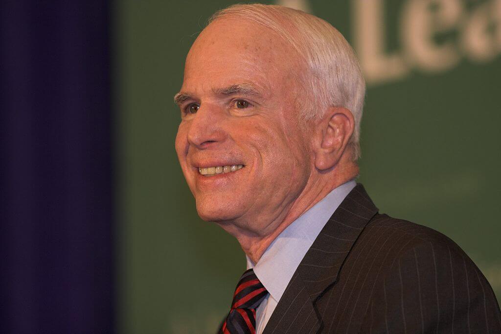 John McCain smile