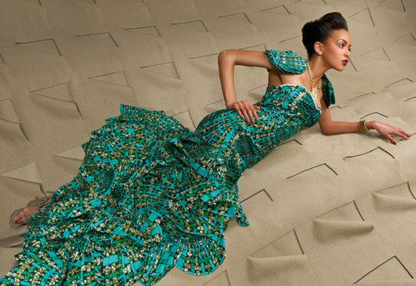 Vlisco’s Touch Of Sculpture Collection