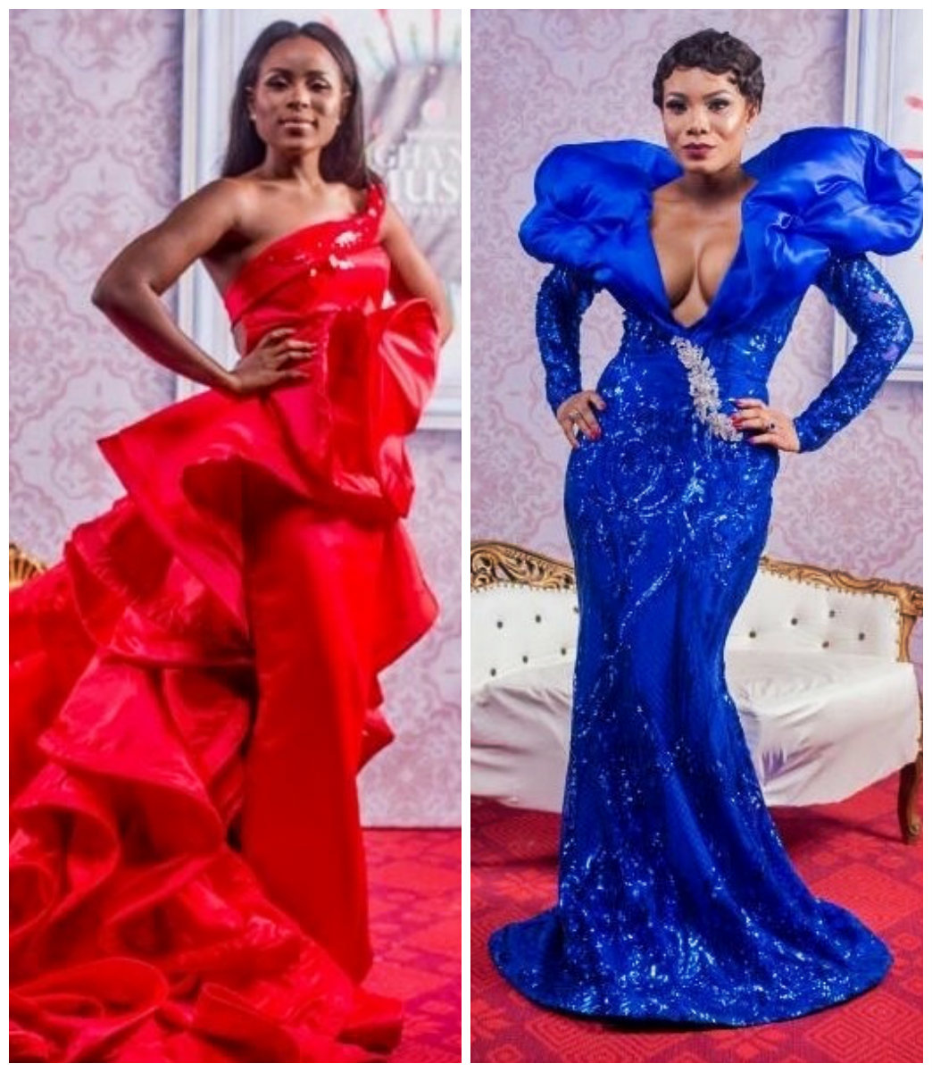 Poll: Which Of These Dresses Was Most Glamorous At The 2017 Vodafone Ghana Music Awards?