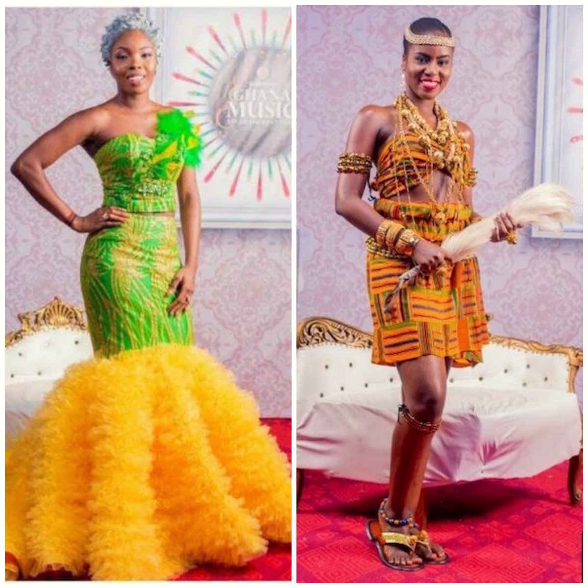 Poll: Which Of These Dresses Was Most Glamorous At The 2017 Vodafone Ghana Music Awards?