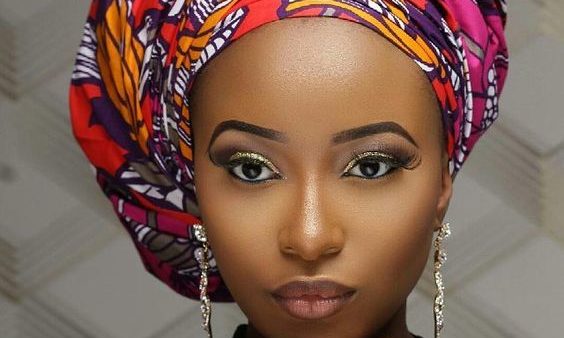 African woman headwrap