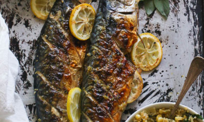 African grilled fish