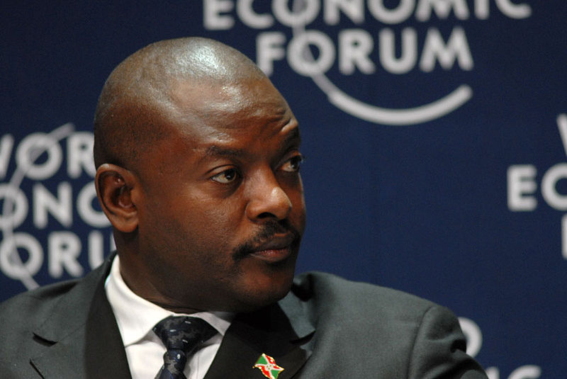 Burundi -President Pierre Nkurunziza