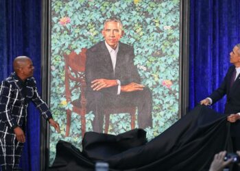 Kehinde Wiley Obama Portrait