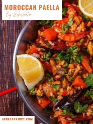 Moroccan Paella By Schwartz - African Vibes