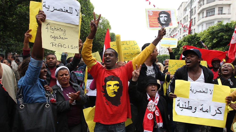 Racism - Tunisia's black minority has long complained of racial discrimination