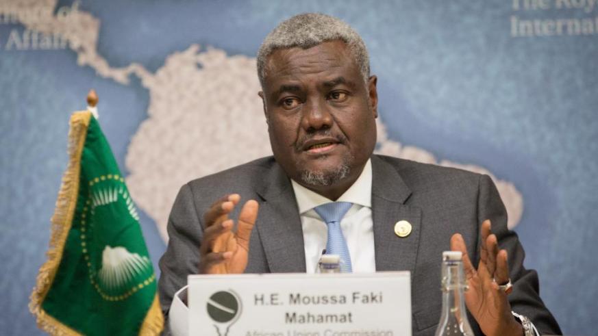 African Union Chairperson, Moussa Faki Mahamat