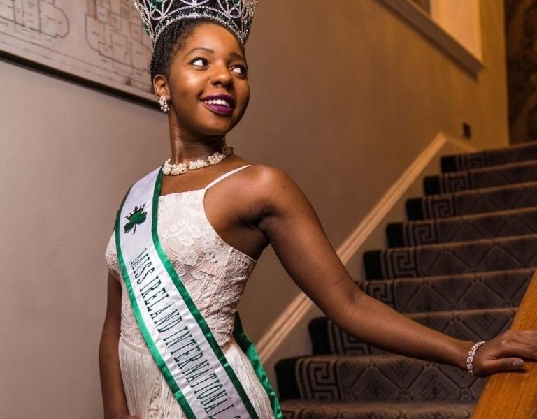 Miss Blessing Mutamba, the crowned Miss Ireland International