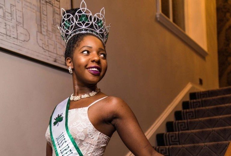 Miss Blessing Mutamba, the crowned Miss Ireland International