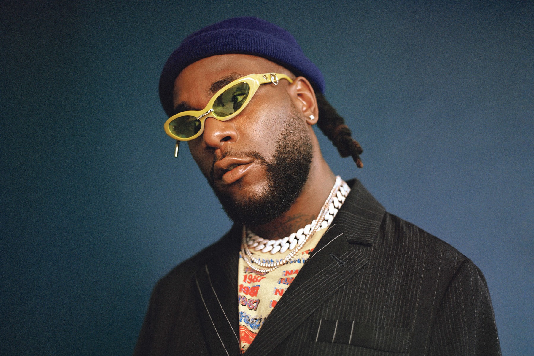 Image showing Burna Boy, the African artist whose song made the inaugural play;ist