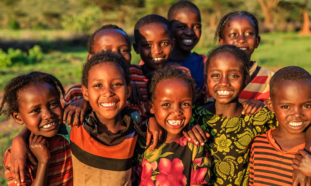 World Happiness Report Happy African Children