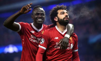 African soccer stars, Sadio Mane and Mo Salah