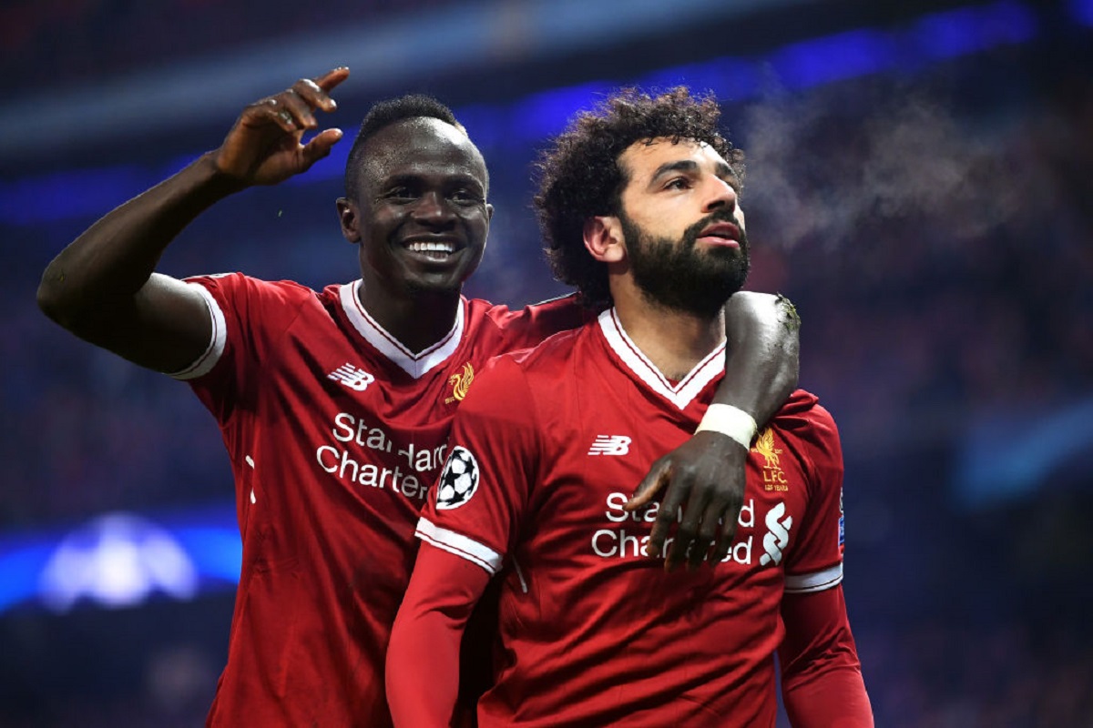 African soccer stars, Sadio Mane and Mo Salah