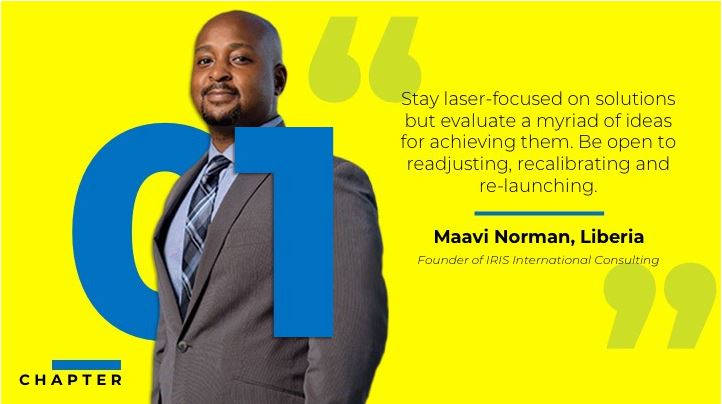 Maavi Encourages Entrepreneurs to be laser-focused (Photo Credit: Benance)