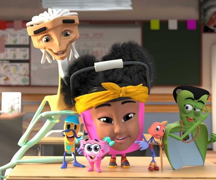 Image showing the fun and weird characters of the Nigerian animation