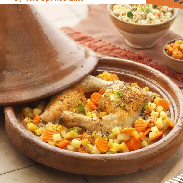 Moroccan Chicken Tagine With Potatoes and Carrots By The Spruce Eats