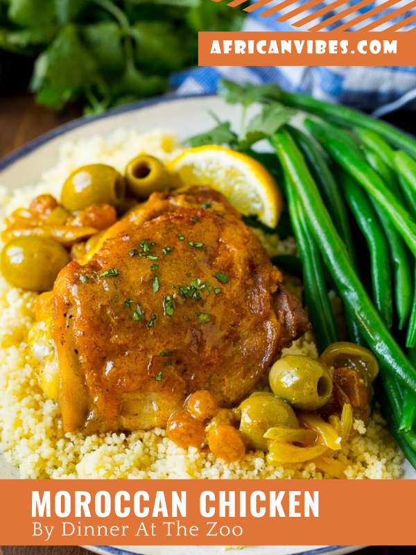 Moroccan Chicken By Dinner At The Zoo African Vibes