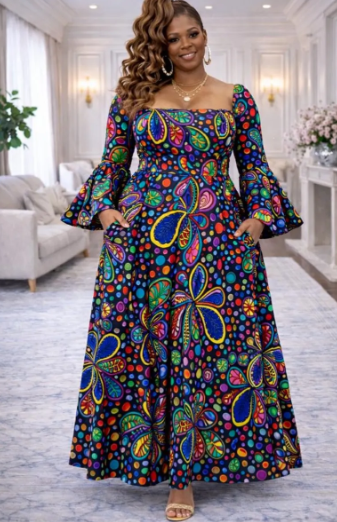 African Women Maxi Dresse