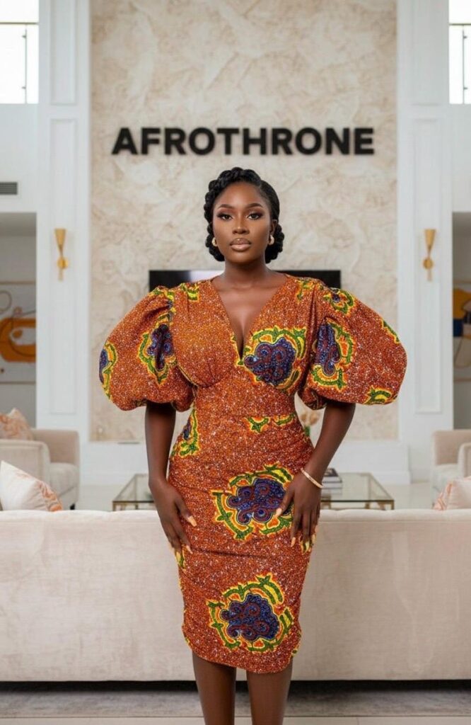 Stylish African print Dress for women