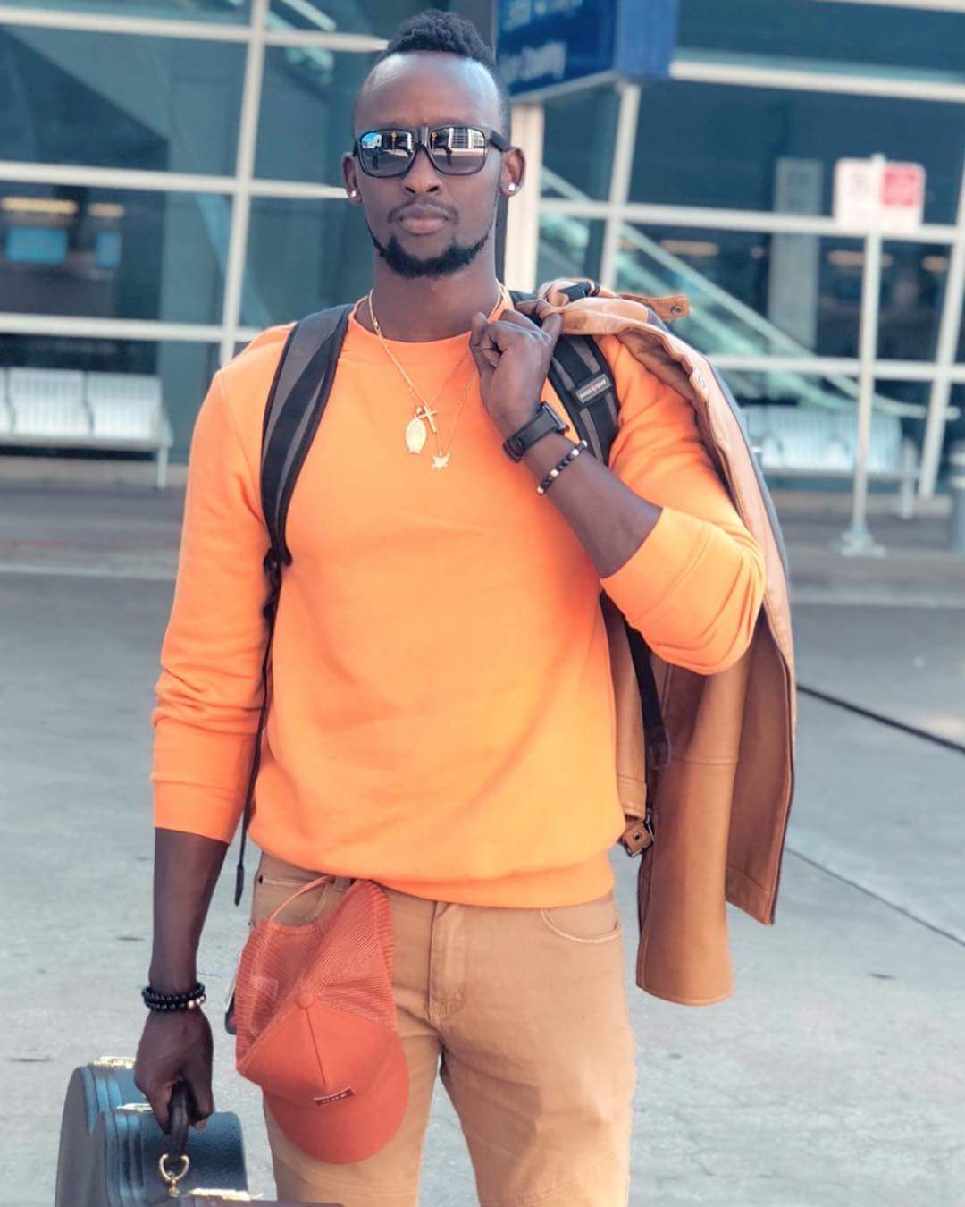 Getting ready for Uganda concert (Photo credit: Showbizuganda)