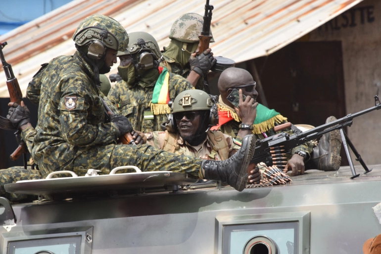 Guinean soldiers image