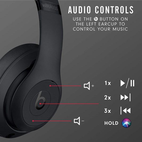 Beats Studio3 Wireless Noise Cancelling Over-Ear Headphones