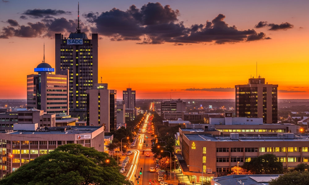 Gaborone is the epitome of order and beauty.
