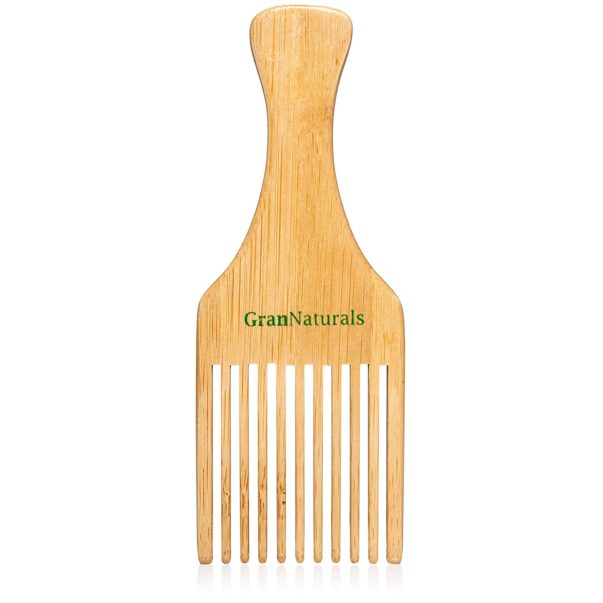 GranNaturals Wooden Comb & Hair Pick