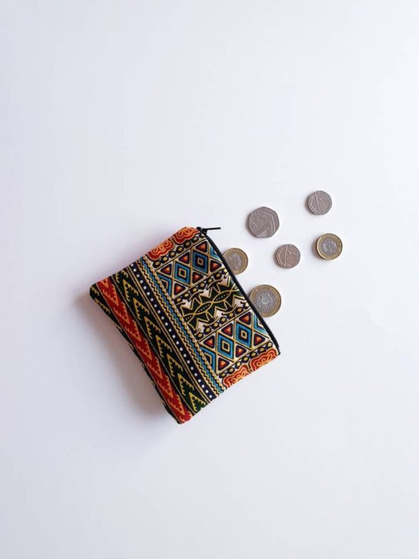 African Print Coin Purses - Image 5