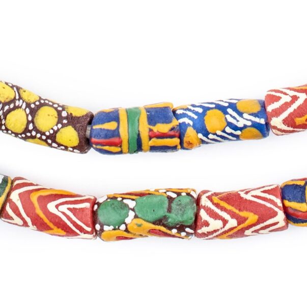 Ghana Glass Beads Medley - Krobo Beads