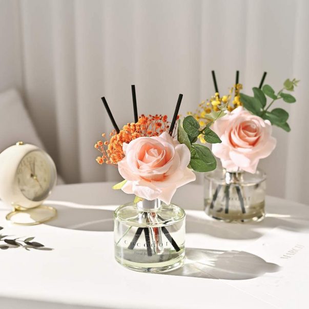 COCODOR Rose Flower Reed Diffuser/Rose