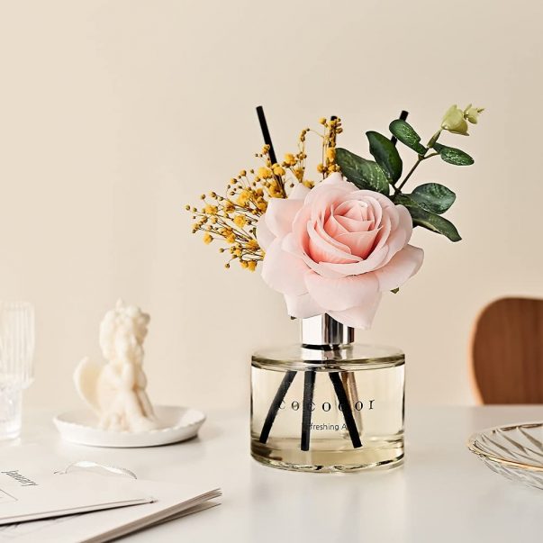 COCODOR Rose Flower Reed Diffuser/Rose