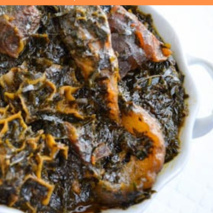 Afang Soup (Spinach And Okazi Leaves) By African Bites