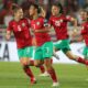 Morocco team celebrate a goal at WAFCON 2022 (Photo credit: Goal.com)