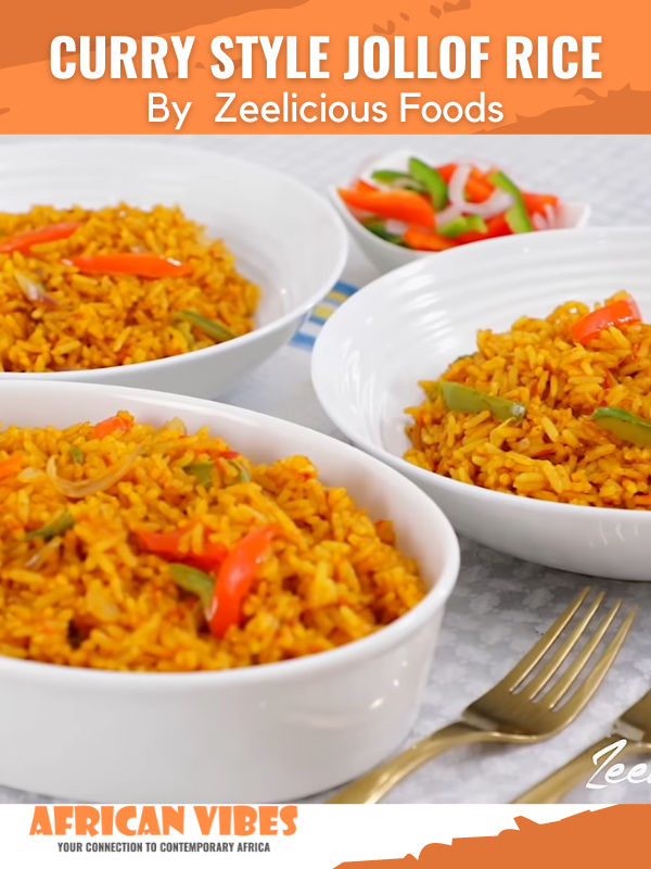 Curry Style Jollof Rice By Zeelicious Foods African Vibes