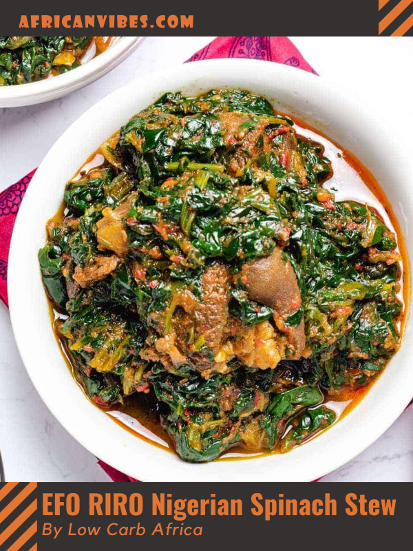  Nigerian Spinach Stew by Low Carb Africa