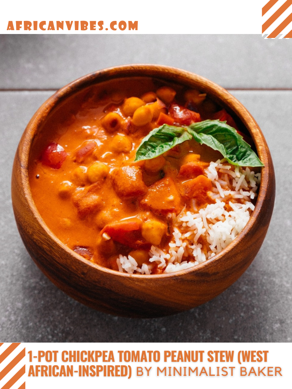 Chickpea Tomato Peanut Stew