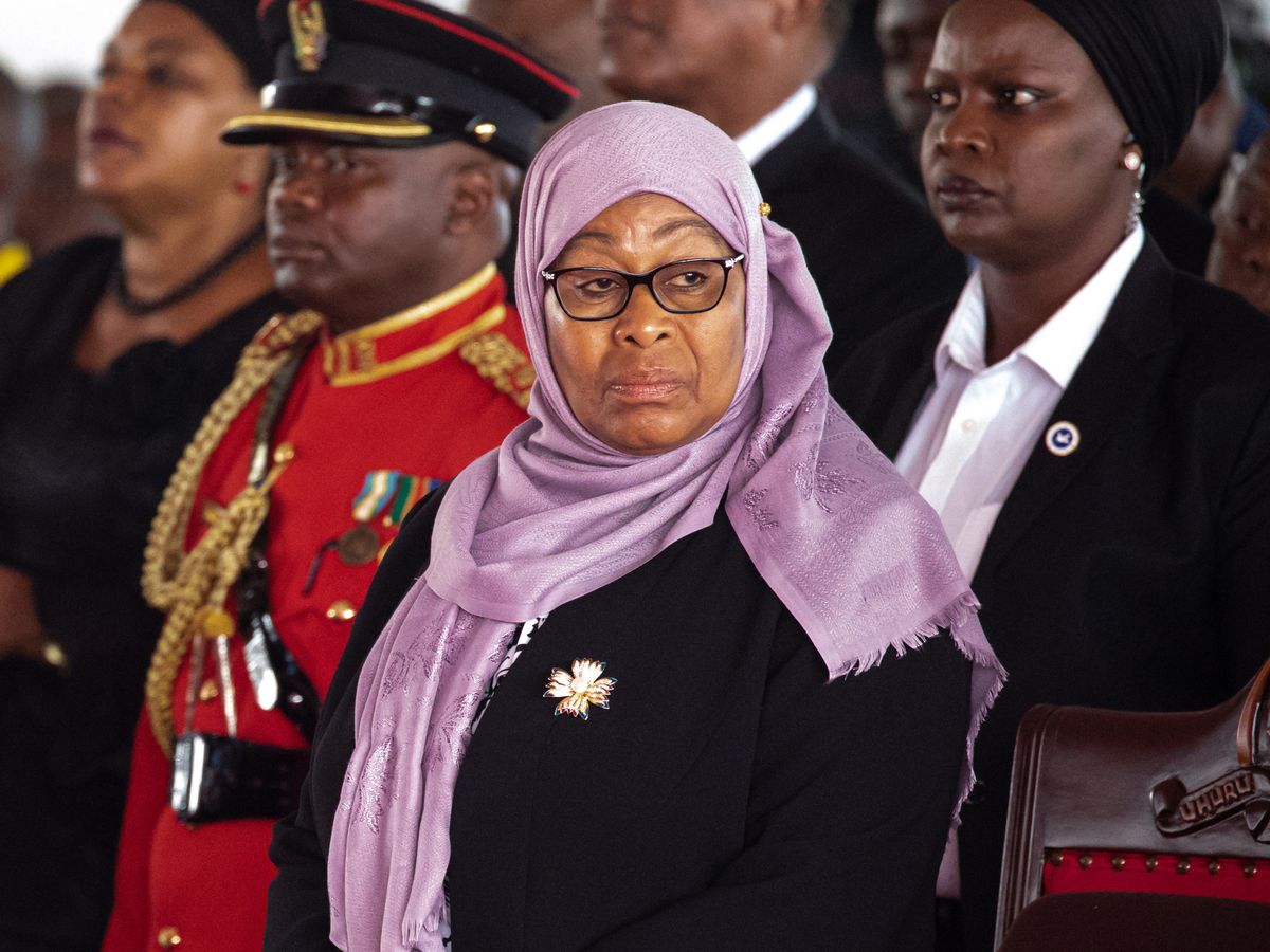 President Samia Hassan of Tanzania (Photo credit: Bloomberg)