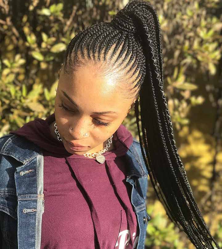 10 Gorgeous Ways To Style Your Ghana Braids - A Step-By-Step Guide