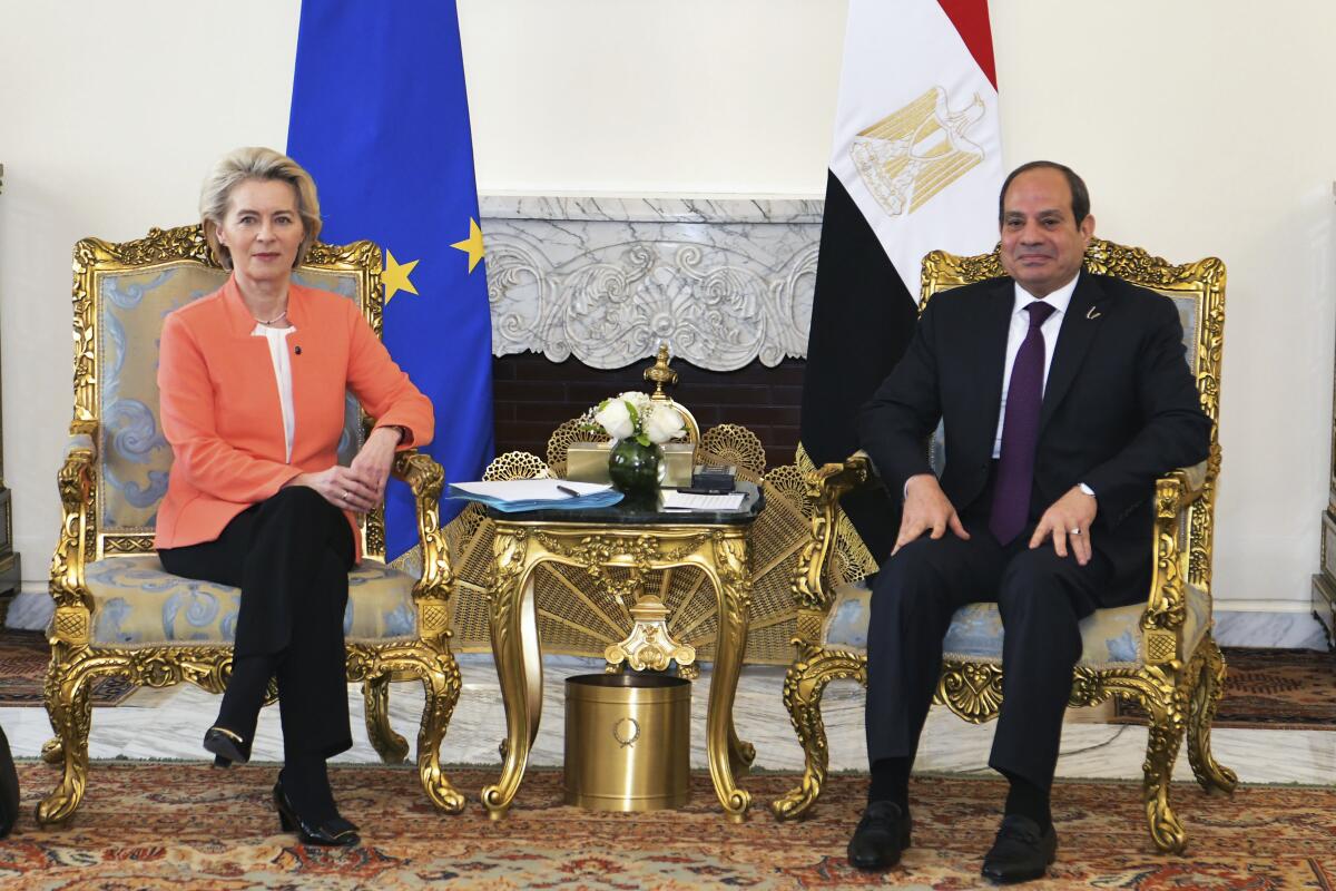 EU Unveils $8 Billion Aid Package for Egypt Amid Migration Concerns