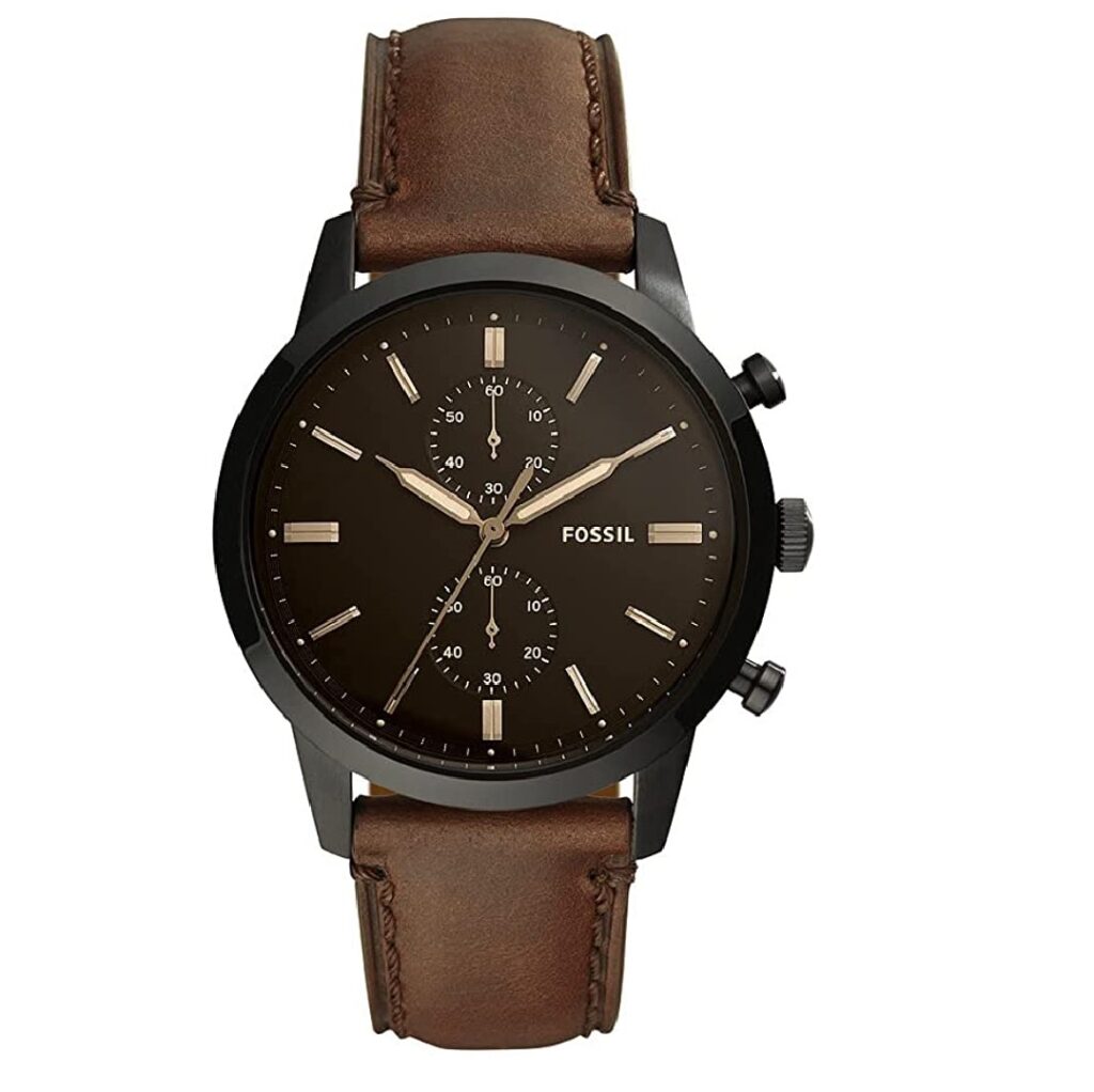15 Black Friday Deals That Will Get Your Dad Emotional 3 Fossil Men’s Townsman Stainless Steel Leather
