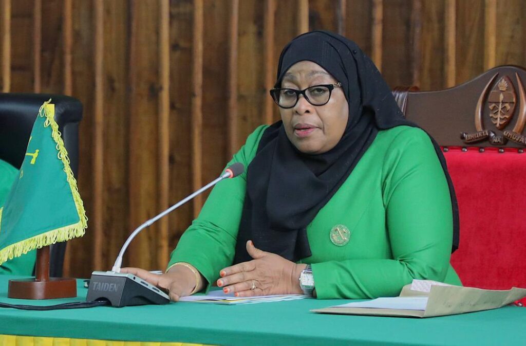 Samia Suluhu, President of Tanzania