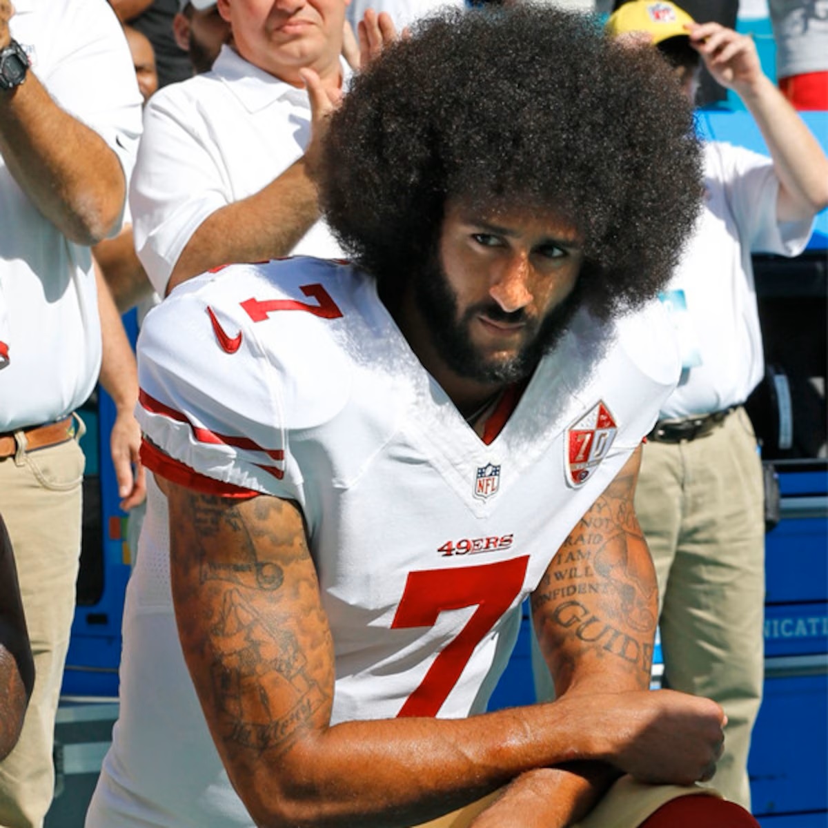 The Rise of Black Male Naturalista (Men Wear Their Crowns) 3 Colin-Kaepernick-Kneeling