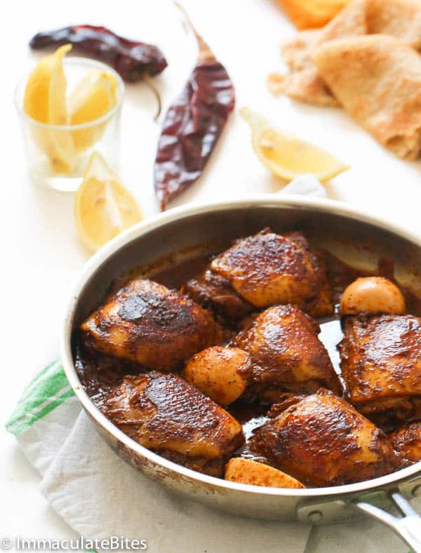 Doro Wat -Ethiopian Chicken Stew