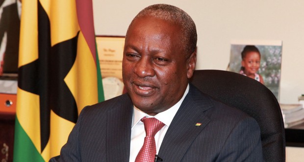 John Dramani Mahama , President of Ghana