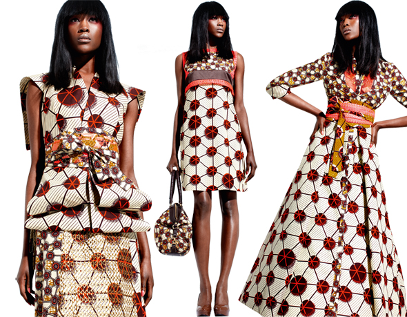 Behold the hidden secrets of the new Vlisco fabric collection named Silent Empire