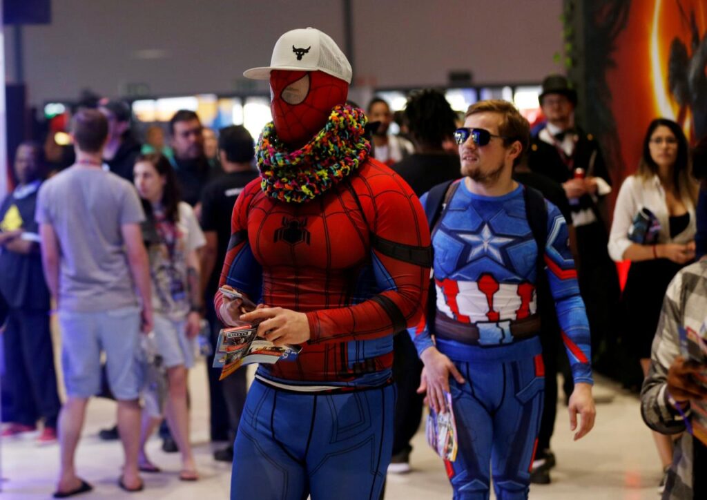 Cosplayers attend the international Comic Con at Kyalami race course in Johannesburg, South Africa, September 14, 2018. REUTERS / SIPHIWE SIBEKO - stock.adobe.com