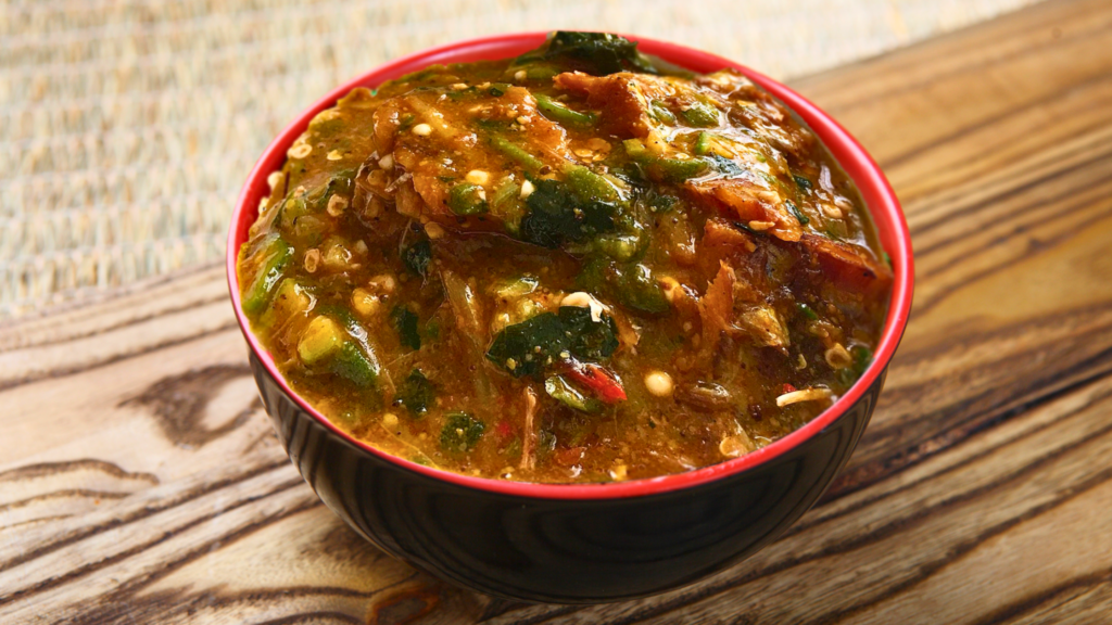 Ogbono Soup with Okra Recipe