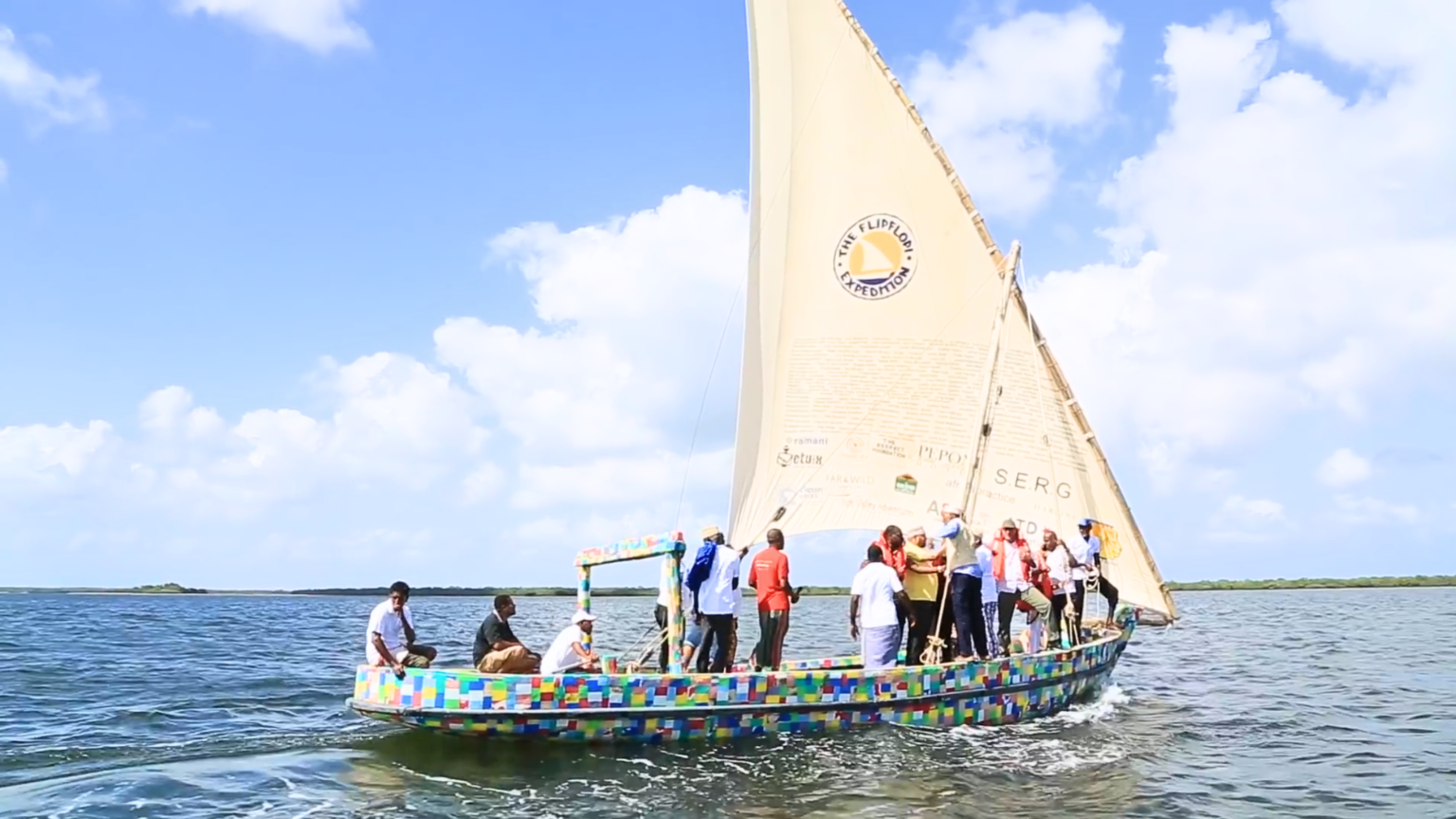 Kenyan Islanders Turn Plastic Waste into Boats The Flipflopi Project’s