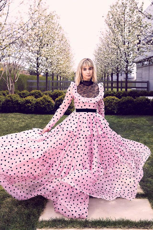 Afronista Spotlight: Did You Know This Famous Hollywood Star Sofia Boutella From Algeria? 6 Fairytale pink dress donned by Sofia Boutella